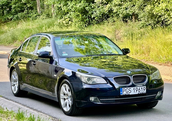 BMW Seria 5 cena 27800 przebieg: 270000, rok produkcji 2008 z Choszczno małe 137